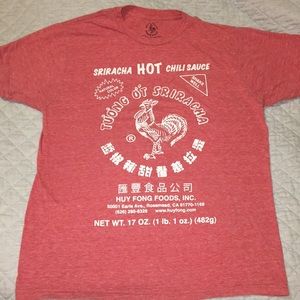 Sriracha Hot sauce Graphic T-shirt